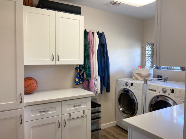 Organized Laundry Room